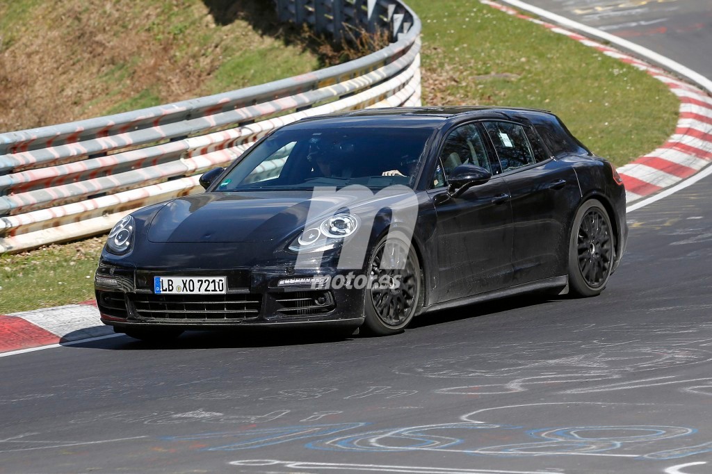 El Porsche Panamera Shooting Brake 2017 cazado en Nürburgring