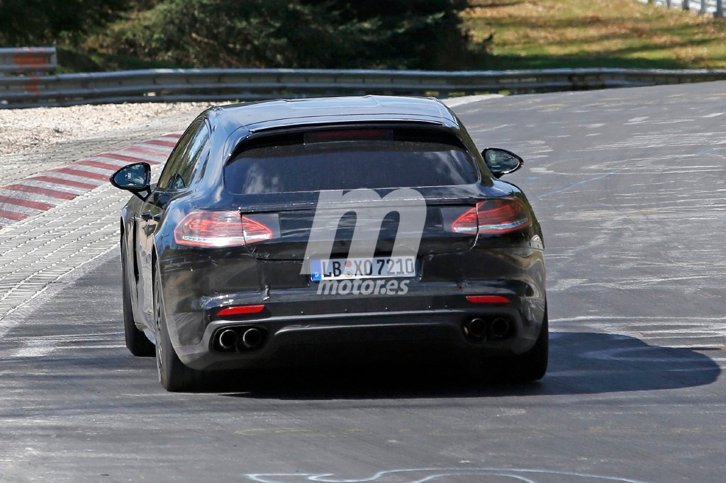 El Porsche Panamera Shooting Brake 2017 cazado en Nürburgring