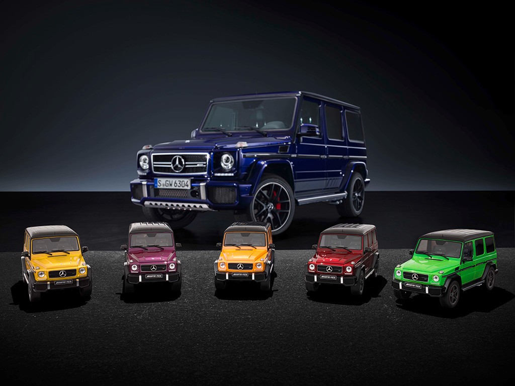 Mercedes AMG G63 Crazy Colours A ade Color A Tu Oficina Con Estas Maquetas