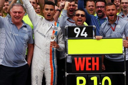 Primer punto de Manor en 2016 con Pascal Wehrlein