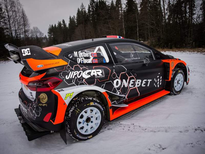 Modèle Réduit 1/43 Ford Fiesta RS WRC Rallye De Suède 2016 - Mads Østberg - IXO Diecast Club - Neuf En Boîte