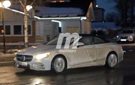 Mercedes Clase S Cabrio 2017: fotos espía del «facelift» que está en camino
