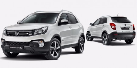 SsangYong Korando 2017: la renovación está lista y ya es una realidad en Corea