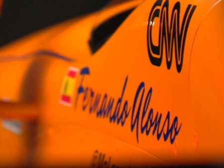 Así son el casco y el coche de Alonso para la Indy 500