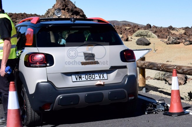 Citroën C3 Aircross 2018 - foto espía posterior Citroën C3 Aircross 2018 - foto espía posterior