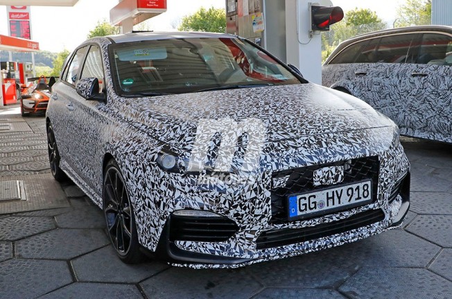 Hyundai i30 N 2018 - foto espía Hyundai i30 N 2018 - foto espía