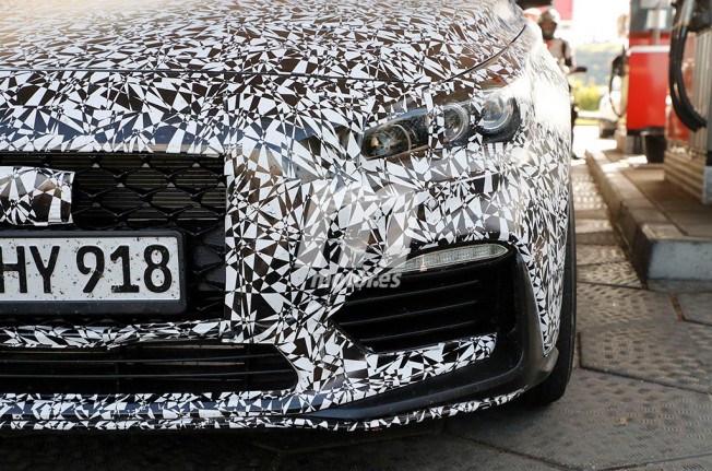 Hyundai i30 N 2018 - foto espía frontal Hyundai i30 N 2018 - foto espía frontal