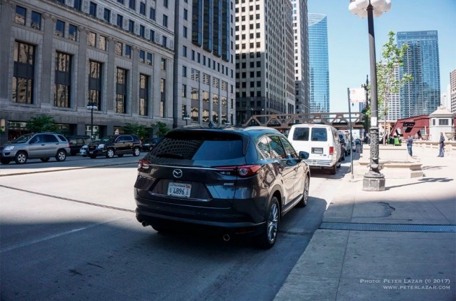 Mazda CX-8 2018 - foto espía posterior Mazda CX-8 2018 - foto espía posterior