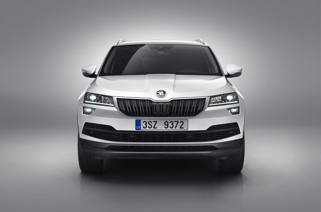 Skoda Karoq 2018 - frontal Skoda Karoq 2018 - frontal