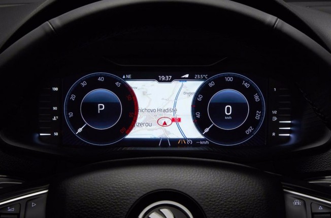 Skoda Karoq 2018 - cuadro de instrumentos digital Skoda Karoq 2018 - cuadro de instrumentos digital