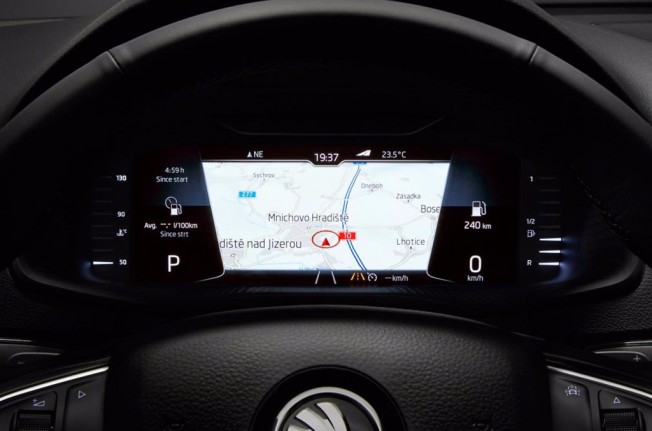 Skoda Karoq 2018 - cuadro de instrumentos digital Skoda Karoq 2018 - cuadro de instrumentos digital