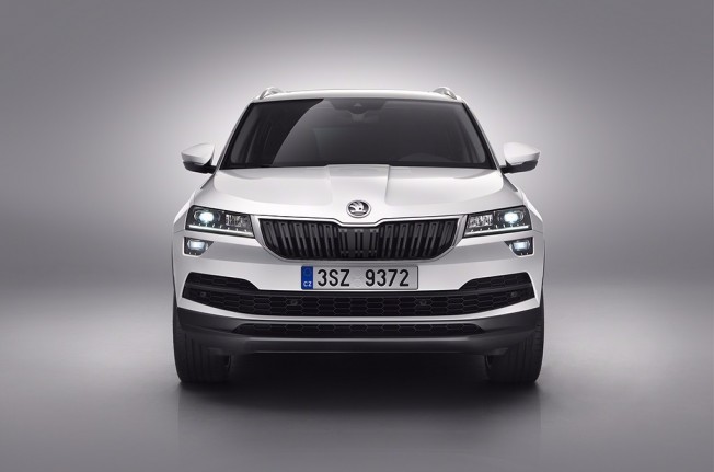 Skoda Karoq 2018 - frontal Skoda Karoq 2018 - frontal