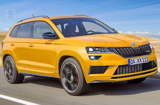 Skoda Karoq RS - recreación Skoda Karoq RS - recreación