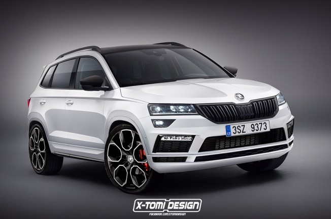 Skoda Karoq RS - recreación Skoda Karoq RS - recreación