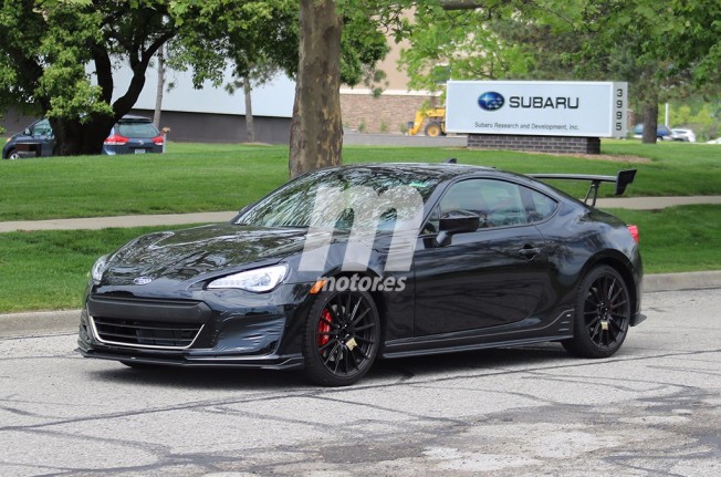 Subaru BRZ STI 2018 - foto espía Subaru BRZ STI 2018 - foto espía