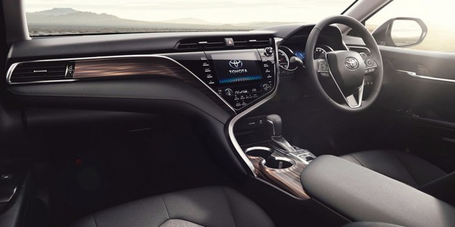 Toyota Camry 2018 - interior Toyota Camry 2018 - interior