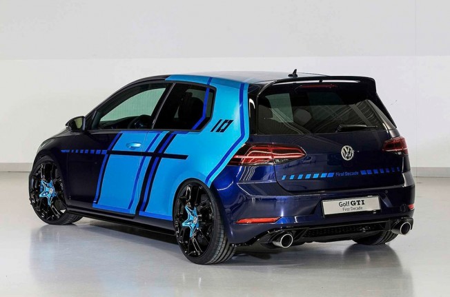 Volkswagen Golf GTI First Decade Concept - posterior Volkswagen Golf GTI First Decade Concept - posterior