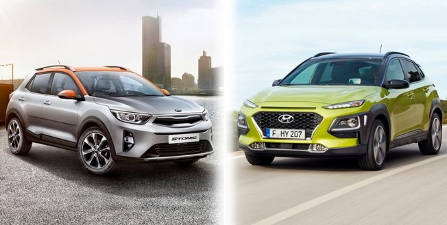 Kia Stonic y Hyundai Kona Kia Stonic y Hyundai Kona