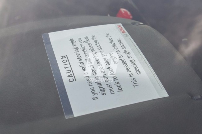 Ford Focus 2018 - foto espía interior Ford Focus 2018 - foto espía interior