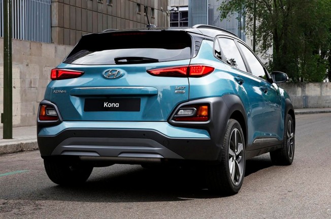 Hyundai Kona 2018 - posterior Hyundai Kona 2018 - posterior