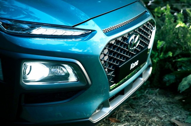 Hyundai Kona 2018 - frontal Hyundai Kona 2018 - frontal