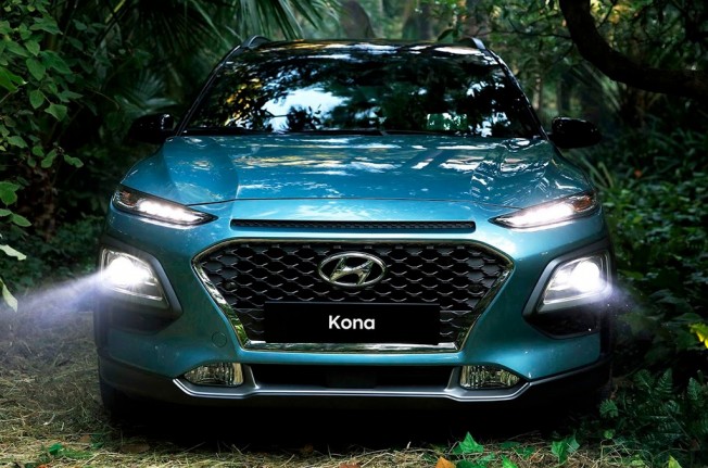 Hyundai Kona 2018 - frontal Hyundai Kona 2018 - frontal