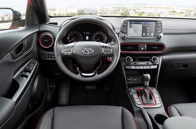 Hyundai Kona 2018 - interior Hyundai Kona 2018 - interior