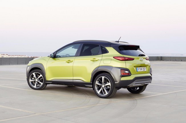 Hyundai Kona 2018 - posterior Hyundai Kona 2018 - posterior