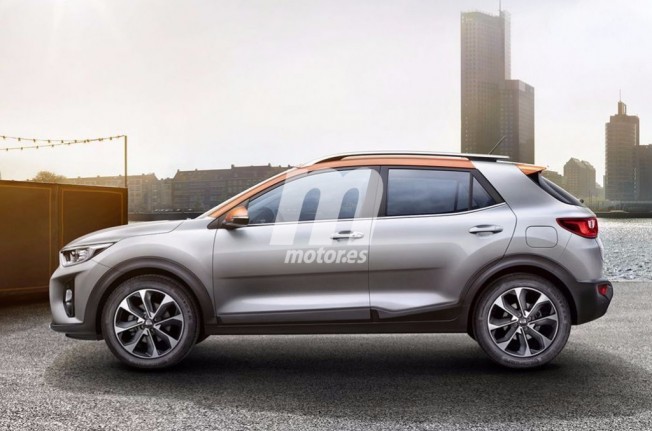 Kia Stonic 2018 - lateral Kia Stonic 2018 - lateral