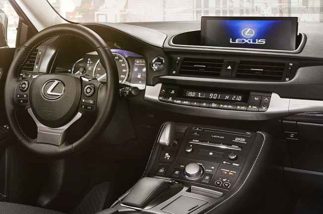 Lexus CT 200h 2018 - interior Lexus CT 200h 2018 - interior