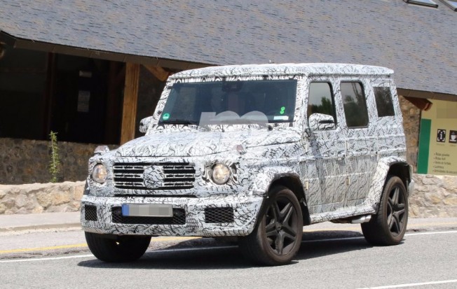 Mercedes-AMG G 63 2018 - foto espía Mercedes-AMG G 63 2018 - foto espía