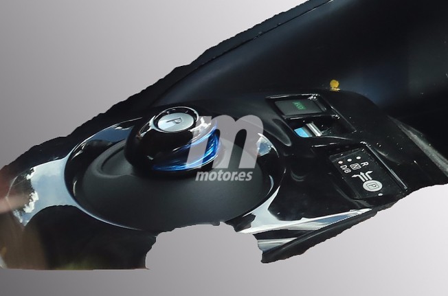 Nissan Leaf 2018 - foto espía interior Nissan Leaf 2018 - foto espía interior