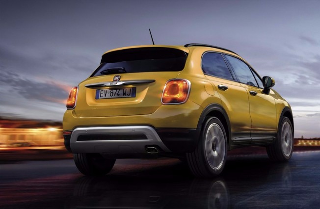 Fiat 500X GLP - posterior Fiat 500X GLP - posterior
