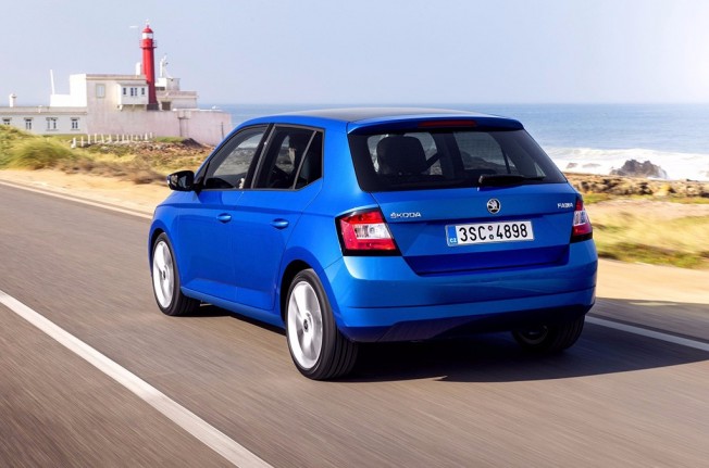 Skoda Fabia - posterior Skoda Fabia - posterior