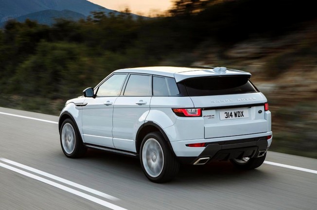 Range Rover Evoque 2017 - posterior Range Rover Evoque 2017 - posterior
