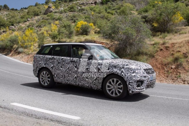 Range Rover Sport 2018 - foto espía Range Rover Sport 2018 - foto espía