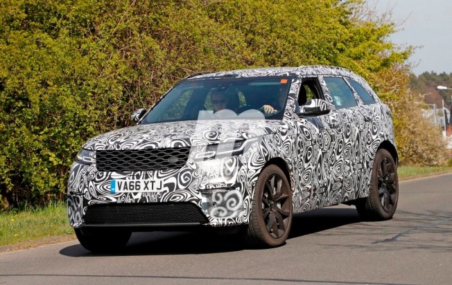 Range Rover Velar SVR - foto espía Range Rover Velar SVR - foto espía