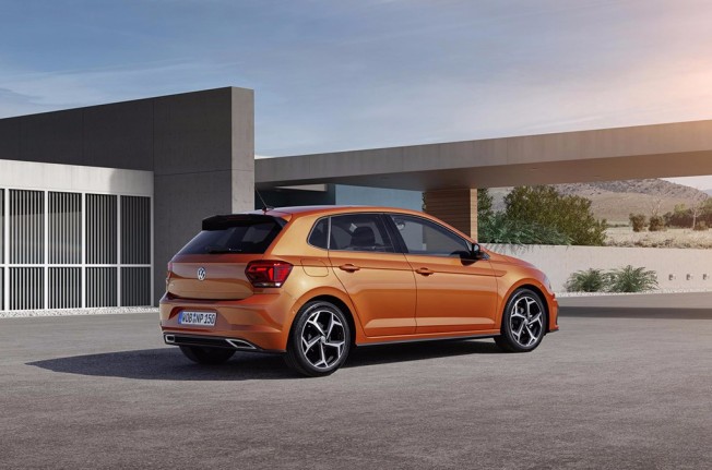 Volkswagen Polo 2018 - posterior Volkswagen Polo 2018 - posterior