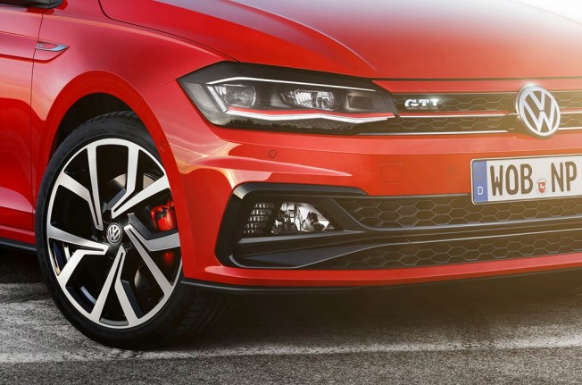 Volkswagen Polo GTI 2018 - frontal Volkswagen Polo GTI 2018 - frontal