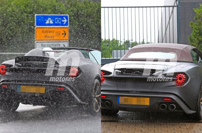 Aston Martin Vanquish Zagato Speedster y Volante Aston Martin Vanquish Zagato Speedster y Volante