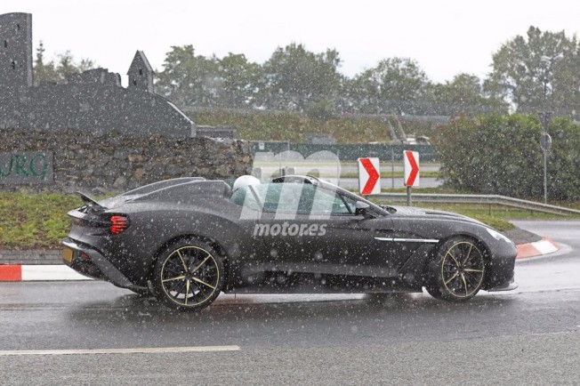 Aston Martin Vanquish Zagato Speedster 2018 - foto espía Aston Martin Vanquish Zagato Speedster 2018 - foto espía