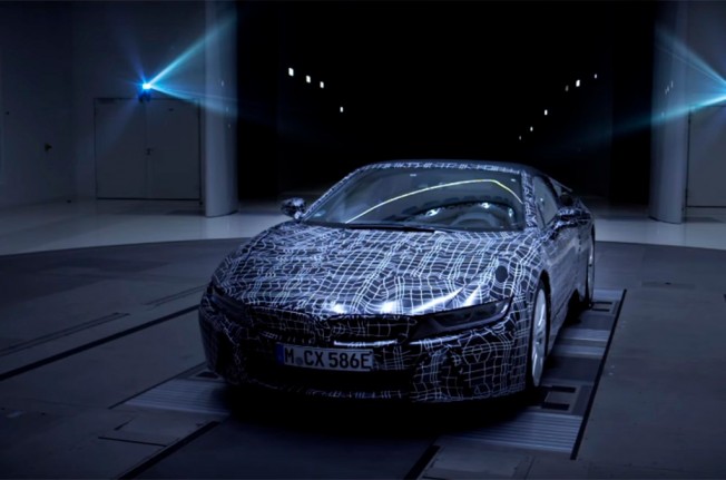 BMW i8 Roadster - teaser BMW i8 Roadster - teaser