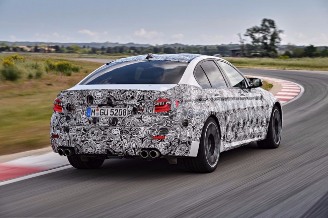 BMW M5 2018 - posterior BMW M5 2018 - posterior