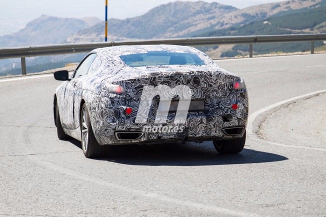 BMW Serie 8 2019 - foto espía posterior BMW Serie 8 2019 - foto espía posterior