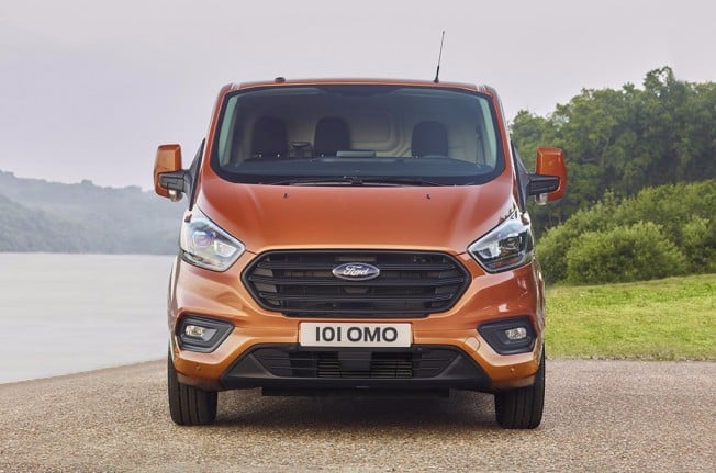 Ford Transit Custom 2018 - frontal Ford Transit Custom 2018 - frontal