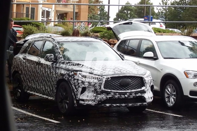 Infiniti QX50 2018 - foto espía Infiniti QX50 2018 - foto espía
