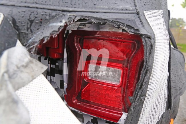 Jeep Wrangler 2018 - foto espía posterior Jeep Wrangler 2018 - foto espía posterior