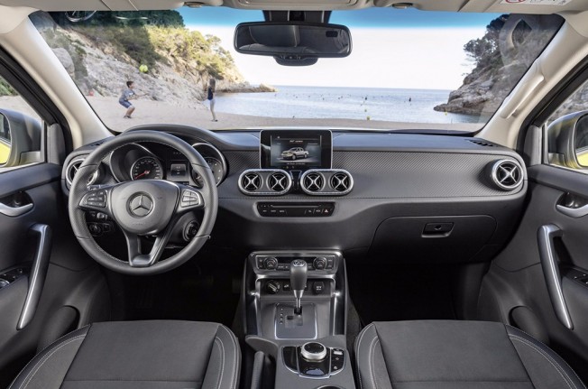 Mercedes Clase X 2018 - interior Mercedes Clase X 2018 - interior