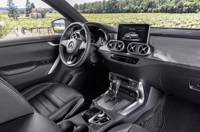 Mercedes Clase X 2018 - interior Mercedes Clase X 2018 - interior