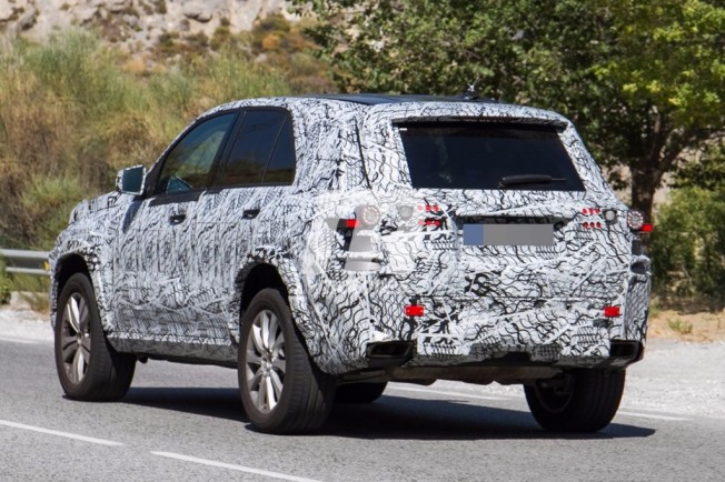 Mercedes Clase GLE 2019 - foto espía posterior Mercedes Clase GLE 2019 - foto espía posterior
